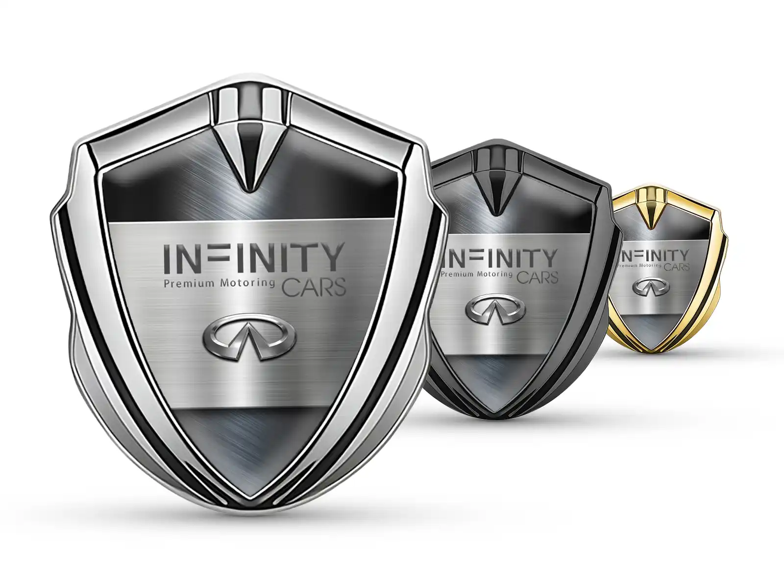 Infiniti Emblema Abovedado Insignia Atlético Esquema Superior